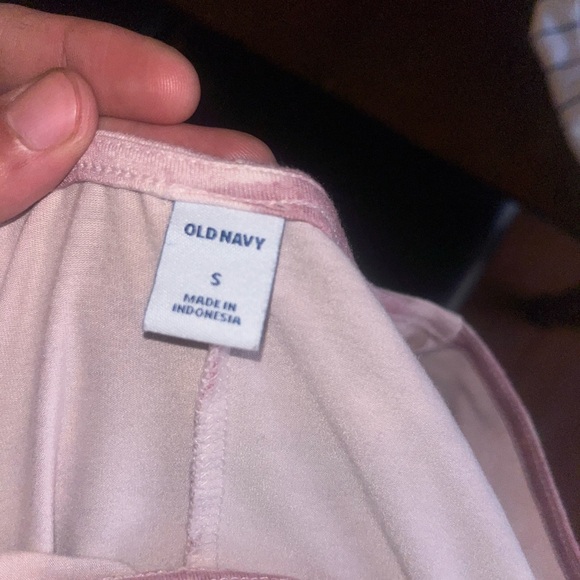 Old Navy Pink and White Tie-Dye Maxi Dress - Picture 2 of 2